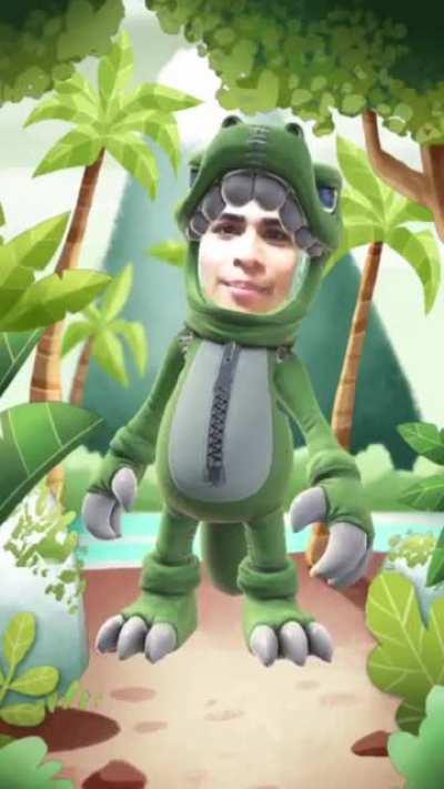 Un dinosaurio XD
