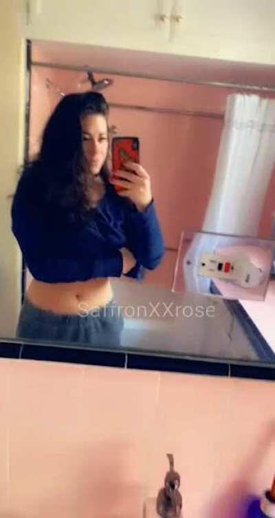 I have a surprise for you under my shirt babe!!