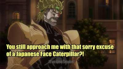 Jotaro vs. DIO but with Facial Hair