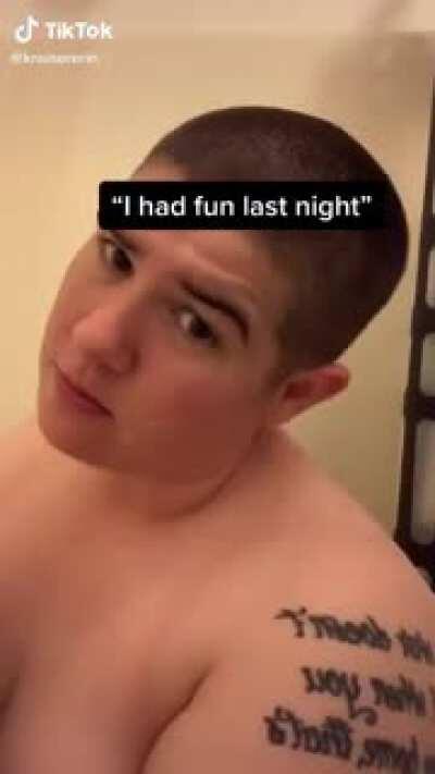 Felt like having drinks at Bill Cosby yesterday, babe