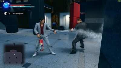 Regular day for Kiryu