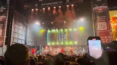 ending of count bassy at heart support fest. they were great 🤌🏼