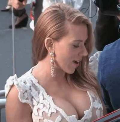 Scarlett Johansson’s fat tits