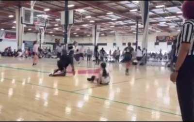 To fake a foul and then show good sportsmanship …