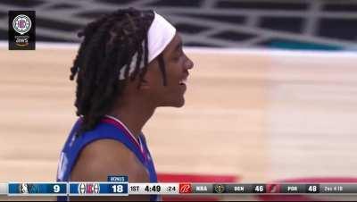 [Highlight] Ivica Zubac channels his favorite GM and finds his Mann for some showtime!