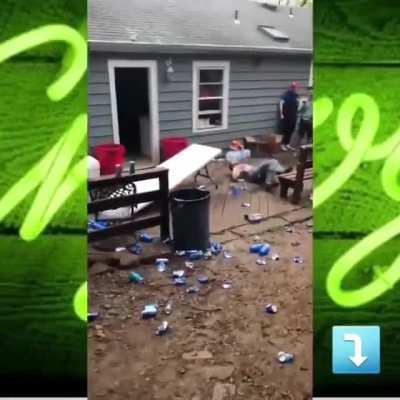 HMB while I jump from the roof to the table