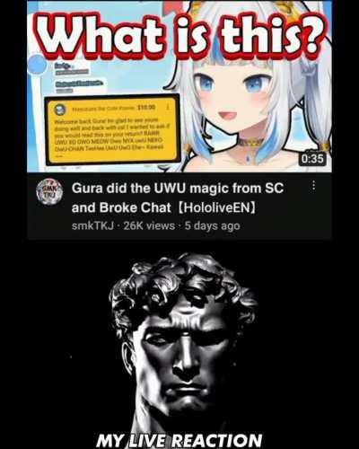 WHAT THE ABOMINABLE HELL DID SHE JUST SAID 💀