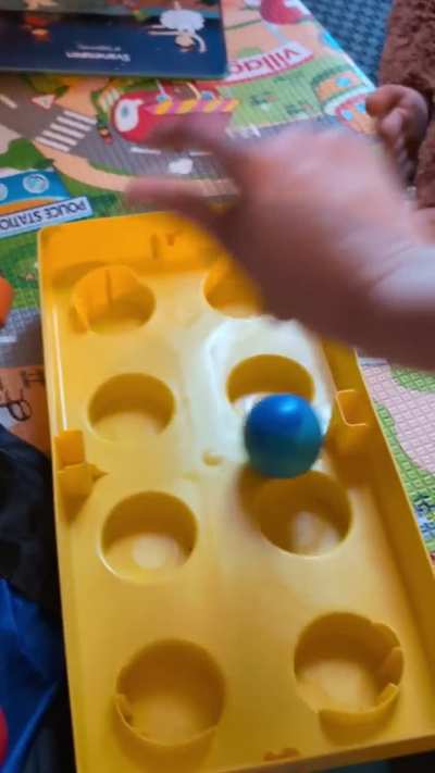 The unpredictability of where the ball will end up