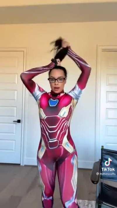 She really did that in the end ...