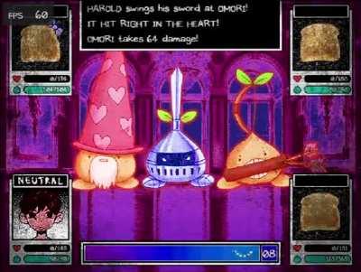 fun easter egg: this happens if you lose to the rpg sprout moles in sweetheart's castle