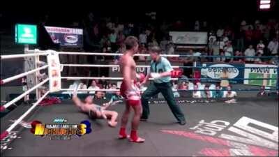 Probably the best walk off knockout I’ve seen.