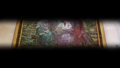 It's Like This Painting Is Watching Me (Psychedelic Embedded Geometry Experiment)