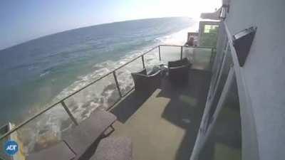 Deck collapse in Malibu. May 9, 2021