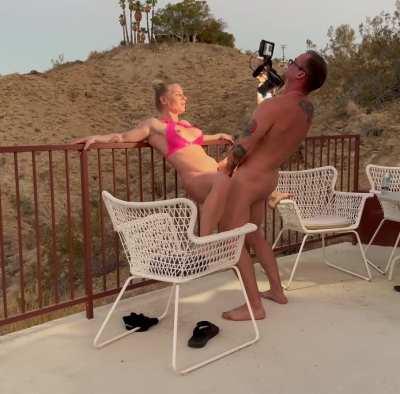 BTS from hubby’s cumshot