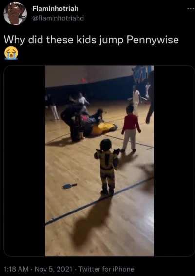 Meanwhile at that age I was afraid to walk past sewer grates