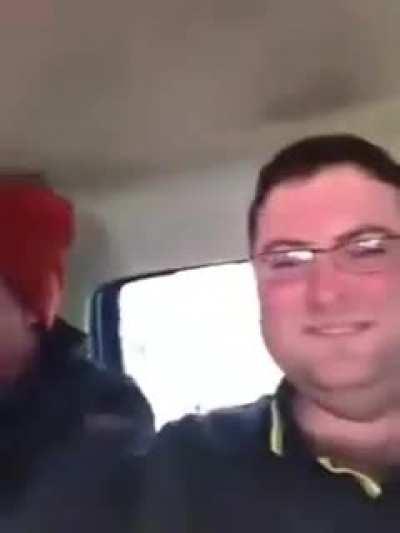 WHITE MAN IMITATES INDIAN - PUNJABI SONG!