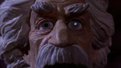 Claymation from Will Vinton, 1985. Based on an incomplete novel by Twain, The Chronicle of Young Satan, about the sinless nephew of Satan