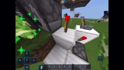 Extremely small and fast bee nest farm I designed. (Bedrock edition)