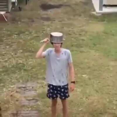 His drying pan turned back into a frying pan.