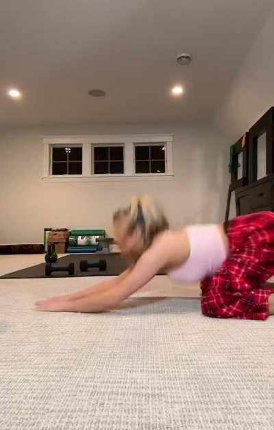 Breckie Hill showing off