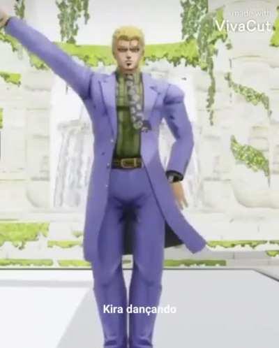 Kira dançando pra alegrar seu dia