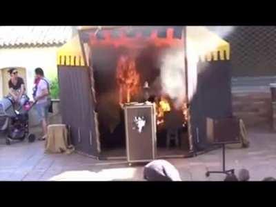 I didn’t ask how big the room was, I said “I cast fireball”