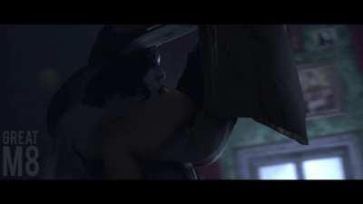 Alcina Dimitrescu sucking dick (Greatm8)