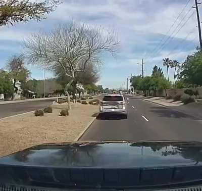 Beep beeeeep! If your going to pull in front of a loaded truck, at least TRY to accelerate