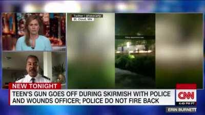 Rumors said cop shot a teen. It was true.