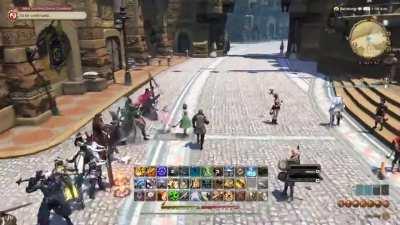 Final Fantasy 14 players band together to honour Berserk creator Kentaro Miura (Balmung's dark knight memorial)