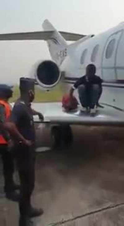 He badly wanted to be stowaway