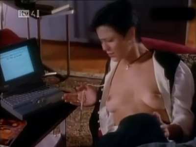 Catherine Bell , in HOTLINE, 1996