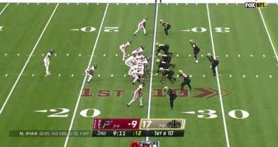 Saints Defense sacked Matt Ryan 8 times today. Here's every sack: