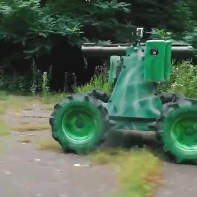 A new Ukrainian development in the field of robotic ground combat robotic systems.