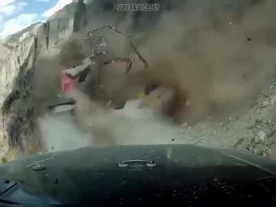 When the UFO drops you.