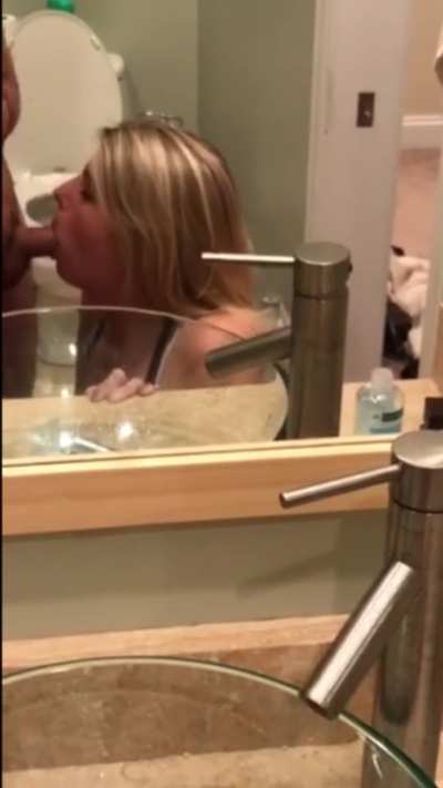 He loves getting morning blowies before he gets to go golf 