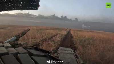 RU POV: Combat Footage from the tankers of the 114th Brigade 1AK in the Avdeevka direction