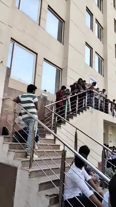 [Not OC] Crackers ruckus in college