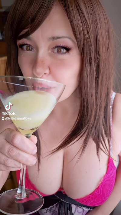 Quite literally spunk drunk