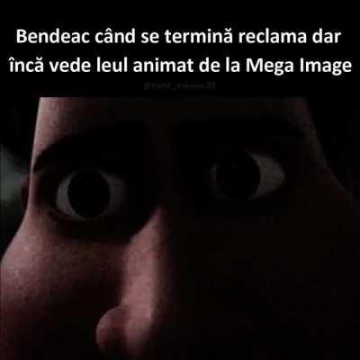 leul animat ma priveste cand ma cac