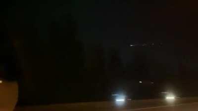 Space debris in northern Seattle area.