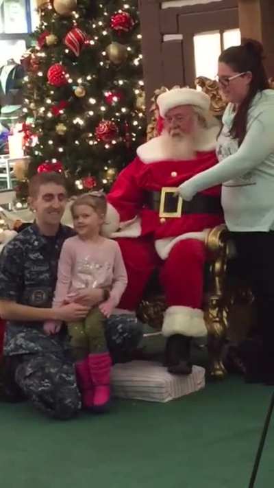 Our santa surprise ❤