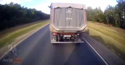 RU POV: Russian Mi-8 Helicopter flying at a very low altitude 