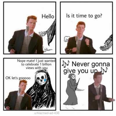 Never gonna let you down