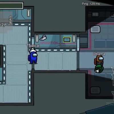 Basically every Among Us game but portrayed by Obama