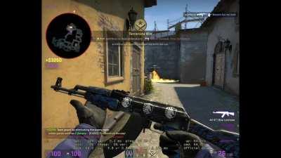 Just got kicked because my molly landed on my mate during 