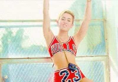 Miley Cyrus and lucky widow frame