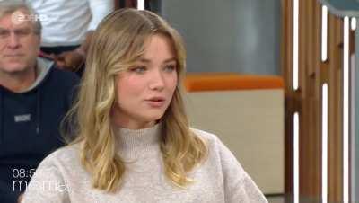 Julia Beautx im ZDF Morgen Magazin am 09.01.23