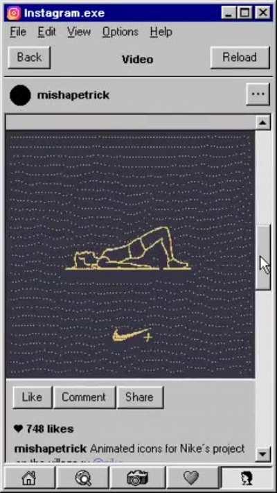 Instagram for Win95 by Petrick Animation Co.