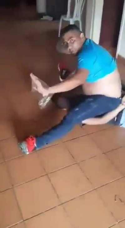 Store owner gets revenge on would be robber